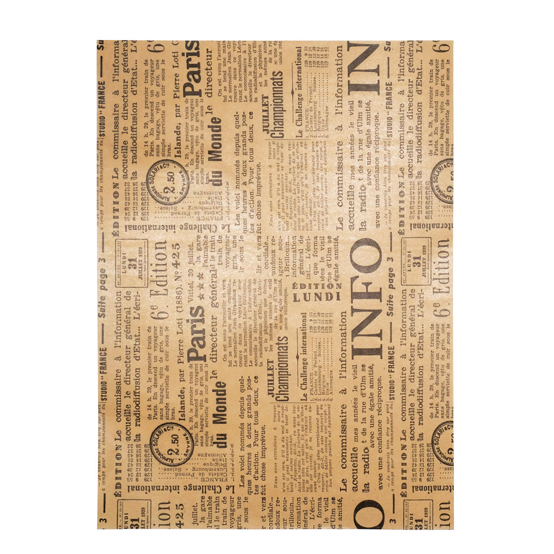I. Pre-Cut Greaseproof Paper 25x35cm 50pc – allaboutbaking