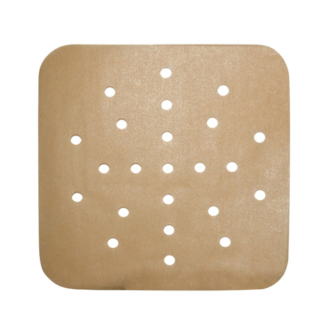 I. Perfo. Sqr. Kraft Baking Paper 16.5x16.5cm