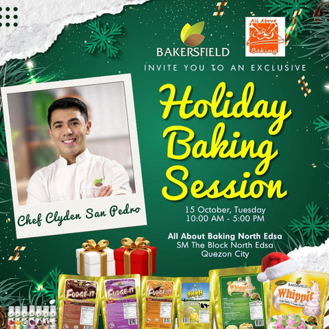 Holiday Baking Session with Bakersfield and All About Baking!