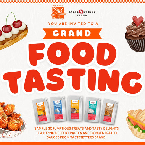 Grand Food Tasting with Tastesetters Brand and All About Baking!