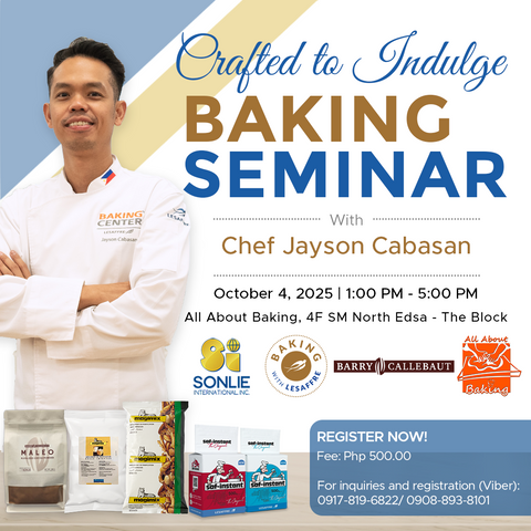 Crafted to Indulge - BAKING SEMINAR