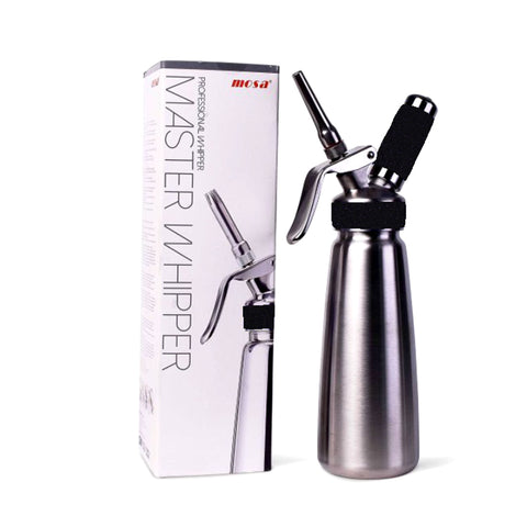 Cream Whipper Brushed Finish 1L