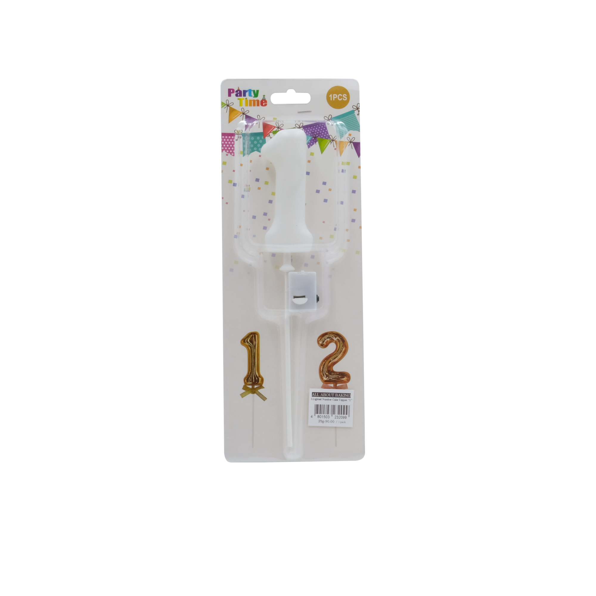 I.Lighted Number Cake Topper # 1 – allaboutbaking