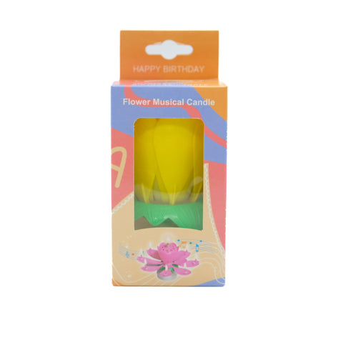 AAB Musical Candle (YELLOW)