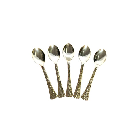 All About Baking - Gold Textured Handle Spoon 12s