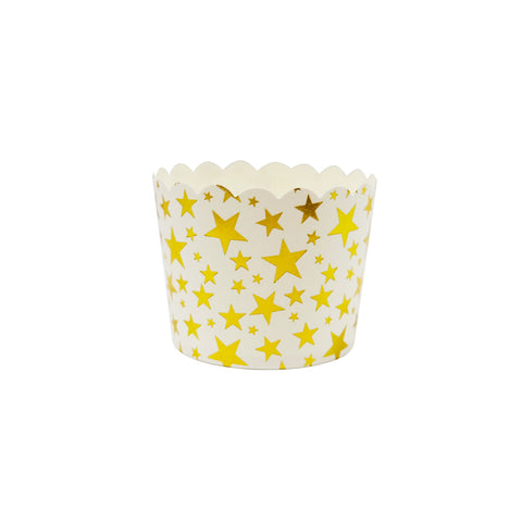 AAB-I.JM Muffin Cup with Metallic Print 6x5.5cm 50pc