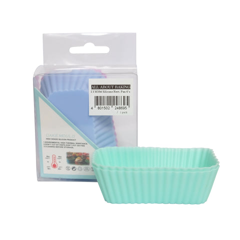 All About Baking - I. YH334 Silicone Rectangular Pan 6s