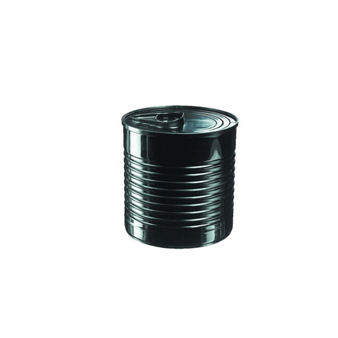 Solia PS34527 Black Plastic Tin Can(5pcs)