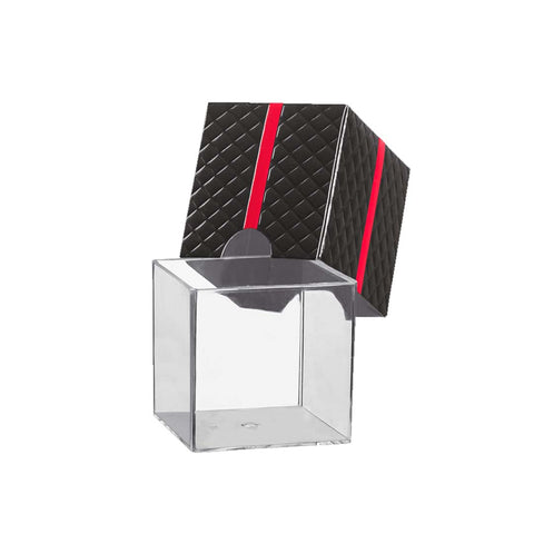 Solia PS50323 Black Padded Gift Cube (6pcs)