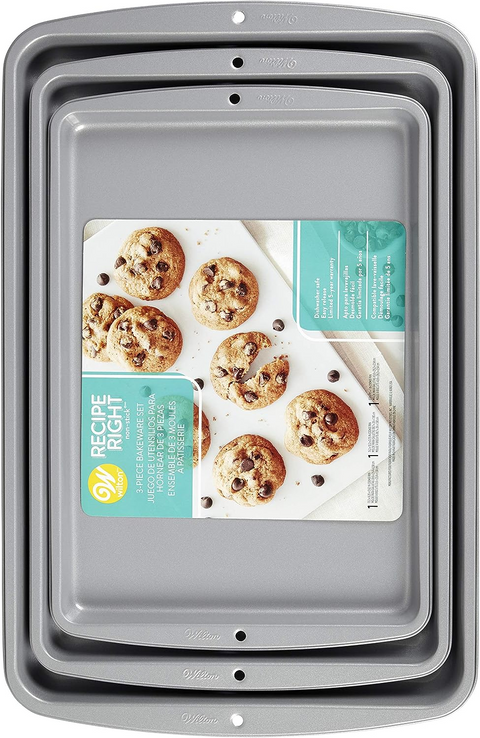 2105-975 3pc Cookie Pan Set
