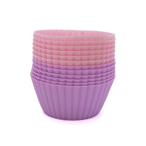 I.YH020 Silicone Muffin Cups 12's